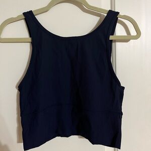 Lululemon Power Pivot Ribbed reversible tank top.